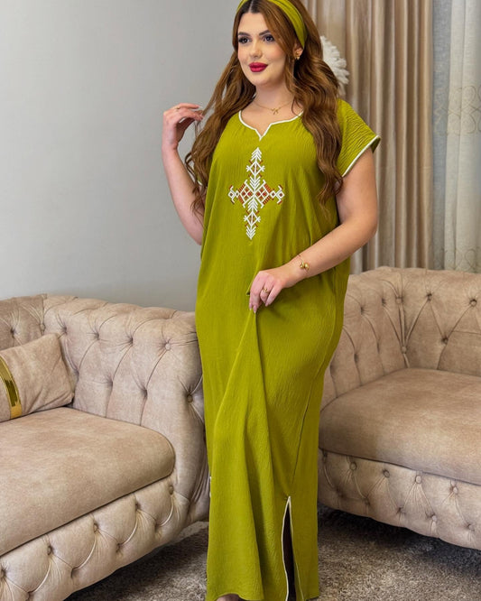 💚 Olive Elegance Caftan 💚